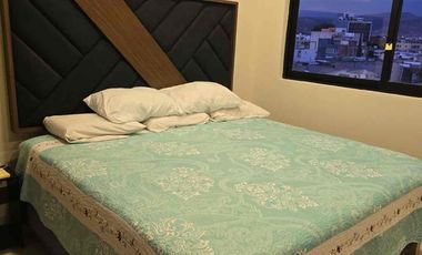 Departamento amueblado en renta en Jardines Del Moral | Rooftop y elevador