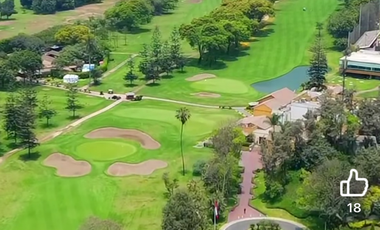 VENTA TERRENO  FRENTE CLUB GOLF LOS INCAS