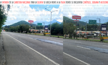 Casa Quinta en Venta en Santiago, en esquina, de 1 planta, en calle privada a 1 min de la Carretera y a 2 min a pie del muelle a la Presa de la Boca