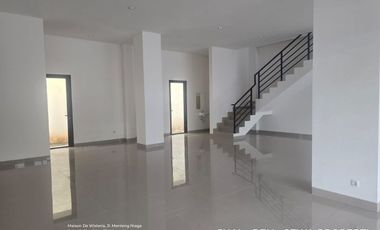 Sewa Ruko gandeng 2 Unit  Baru Gress Desain Modern 3 Lantai Parkir Luas Unit Komersial Eksklusif 2026 Bangunan Baru Lokasi Strategis dekat keramaian  dekat jalan tol