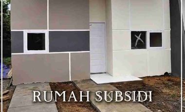 DIJUAL RUMAH SUBSIDI 3 KAMAR TIDUR DEPAN BANDARA LAMA MASUK