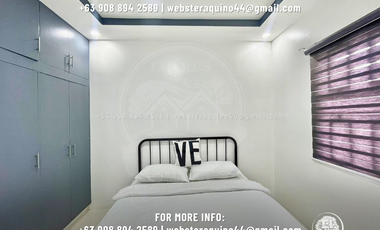 APARTMENT UNIT FULLY FURNISHED FOR RENT LOCATED IN A SECURED SUBDIVISION AT ANGELES CITY PAMPANGA