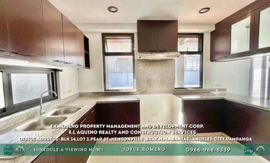 3 Bedrooms House For Rent Located in Barangay Anunas,Angeles City,Pampanga