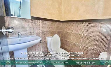 3 Bedrooms House For Rent Located in Barangay Anunas,Angeles City,Pampanga