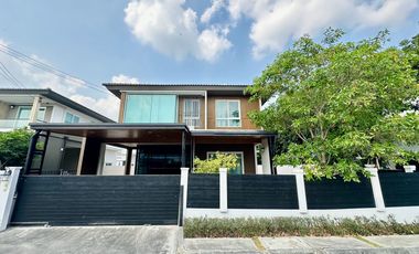 Incredible Price!! Single house for sale in Prueklada Wongwaen-Hatairat project, size 63.90 sq.wah. Fully built-in, ready to move in!!