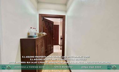 4 Bedrooms Apartment For Rent Located in Barangay Anunas,Angeles City,Pampanga