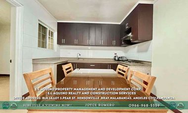 4 Bedrooms Apartment For Rent Located in Barangay Anunas,Angeles City,Pampanga