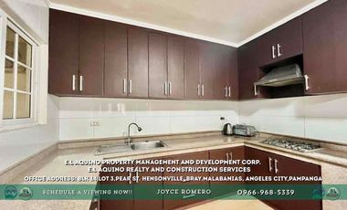 4 Bedrooms Apartment For Rent Located in Barangay Anunas,Angeles City,Pampanga