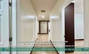 4 Bedrooms Apartment For Rent Located in Barangay Anunas,Angeles City,Pampanga
