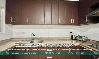 4 Bedrooms Apartment For Rent Located in Barangay Anunas,Angeles City,Pampanga