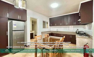 4 Bedrooms Apartment For Rent Located in Barangay Anunas,Angeles City,Pampanga