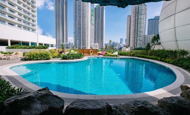 Fully Furnished Studio Condo for Rent in Acqua Private Residences Mandaluyong – 27sqm, 43rd Floor with Balcony | ₱20,000/Month