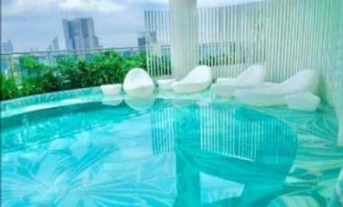 Fully Furnished Studio Condo for Rent in Acqua Private Residences Mandaluyong – 27sqm, 43rd Floor with Balcony | ₱20,000/Month