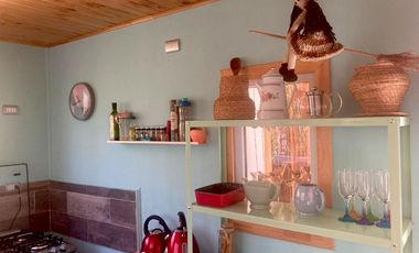 Cabaña en tranquilo entorno. Completamente equipada. Castro.