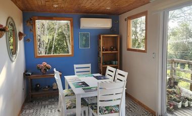 Cabaña en tranquilo entorno. Completamente equipada. Castro.