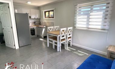 Arriendo de Cabaña Nueva en Curiñanco – Costa Valdivia | 2 Dormitorios, Amoblada