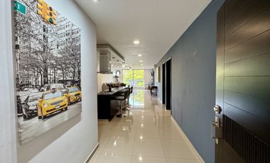 Departamento amueblado en renta en Fluvial Vallarta,  2 recamaras + alberca