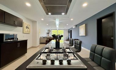 Departamento amueblado en renta en Fluvial Vallarta,  2 recamaras + alberca