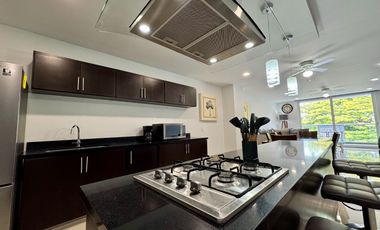 Departamento amueblado en renta en Fluvial Vallarta,  2 recamaras + alberca