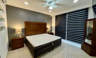 Departamento amueblado en renta en Fluvial Vallarta,  2 recamaras + alberca