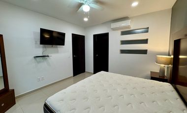 Departamento amueblado en renta en Fluvial Vallarta,  2 recamaras + alberca