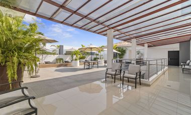 Departamento amueblado en renta en Fluvial Vallarta,  2 recamaras + alberca