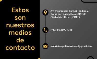 Departamento en Venta San Pedro de los Pinos Alvaro Obregón CDMX