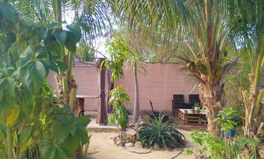 Casa con gran terreno en 7 Lunas, Yucatán