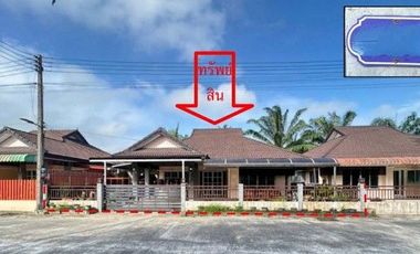 K00349 ขายบ้านเดี่ยว หมู่บ้านเจริญสุข ตำบลป่าพะยอม อำเภอป่าพะยอม พัทลุง