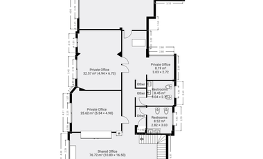 Oficinas flaxibles por Piso (300 M²) o Edificio Completo (1,200) – Contrato Flexible