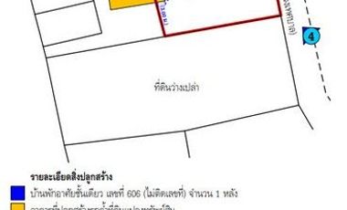 K01507 ขายบ้านเดี่ยว เปตอง ตำบลแม่ขรี อำเภอตะโหมด พัทลุง