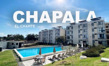 Departamento frente al Lago de Chapala Chantepec 2 recámaras