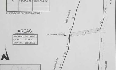 Terreno en venta 2.700m2 a 5 minutos de Challuabamba - Panamericana Norte Cuenca