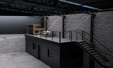 Galpón a estrenar con oficinas