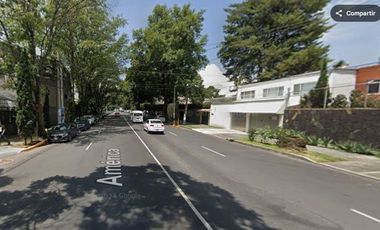 HERMOSA CASA FRENTE A CLUB DE GOLF CHURUBUSCO