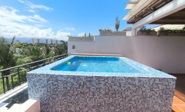 Casa en Renta en Villa Fairway en Marina Vallarta Vista al campo de golf, 3 recamaras.