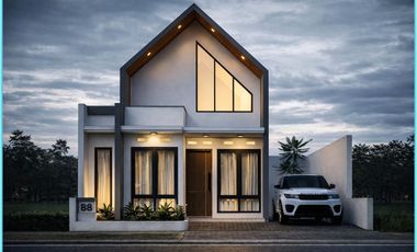 RUMAH MINIMALIS SLEMAN DALAM CLUSTER SCANDINAVIAN DEKAT PASAR GAMPING