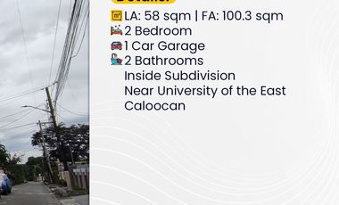 FOR SALE | Pre-Owned Townhouse in University Hills Subdivision, Caloocan City