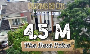 Penawaran terbaik rumah LB280/LB 400m2 di DeLatinos BSD City