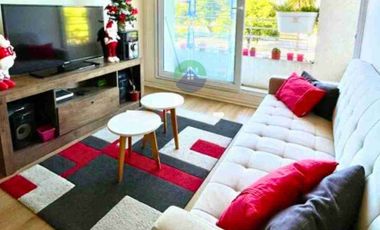 Departamento amoblado 2 dormitorios y estacionamiento, Collao