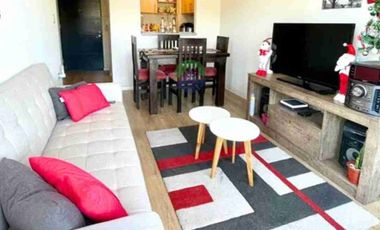 Departamento amoblado 2 dormitorios y estacionamiento, Collao