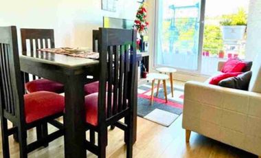 Departamento amoblado 2 dormitorios y estacionamiento, Collao