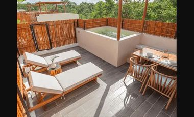 Casa de 2 Recamaras con Terraza en Venta en Tulum