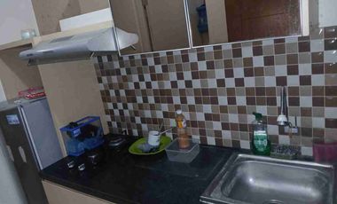 disewakan apartement paviliun tower 2 furnish studio+ ada sekat antara dapur dan ruang tidur , kamar lebih besar lokasi dekat tol mayjen ada AC kasur kitchenset tv balkon