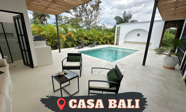 Casa con diseño estilo bali en Restrepo-meta