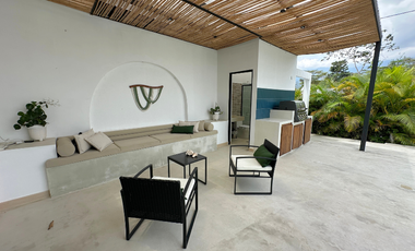 Casa con diseño estilo bali en Restrepo-meta