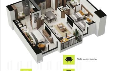 Departamento en venta colonia Americana