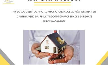 Remate Bancario. Adquiera una propiedad con alta plusvalía y retorno de inversión garantizado bajo condiciones preferenciales.