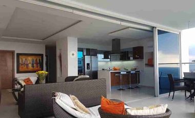 Venta departamento de lujo totalmente amoblado Tonsupa Grand Diamond vista al mar