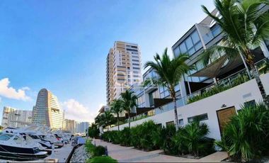 Departamento en renta en Puerto Cancún marina condos